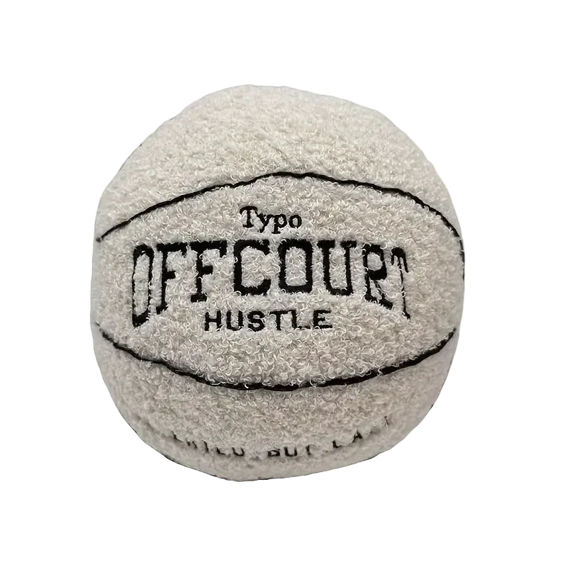 Basketball Round Throw Pillow for Sports Room Decor