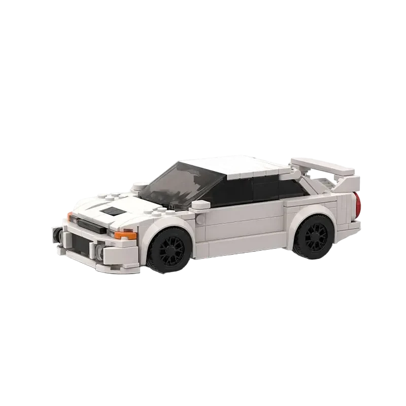 Mini Brick Build Sports Car Building Block Model Set
