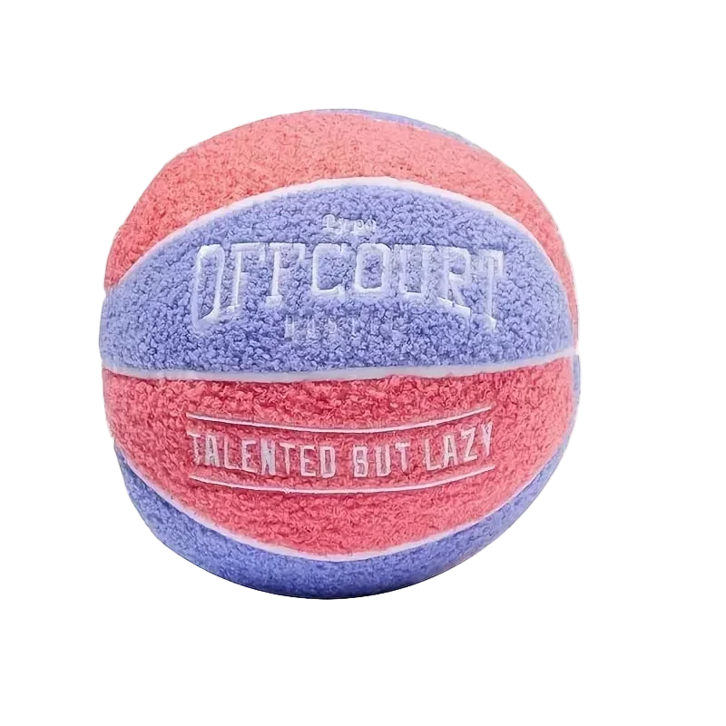 Basketball Round Throw Pillow for Sports Room Decor