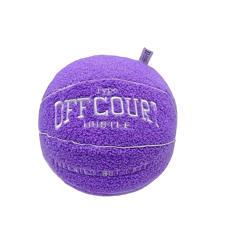 Basketball Round Throw Pillow for Sports Room Decor