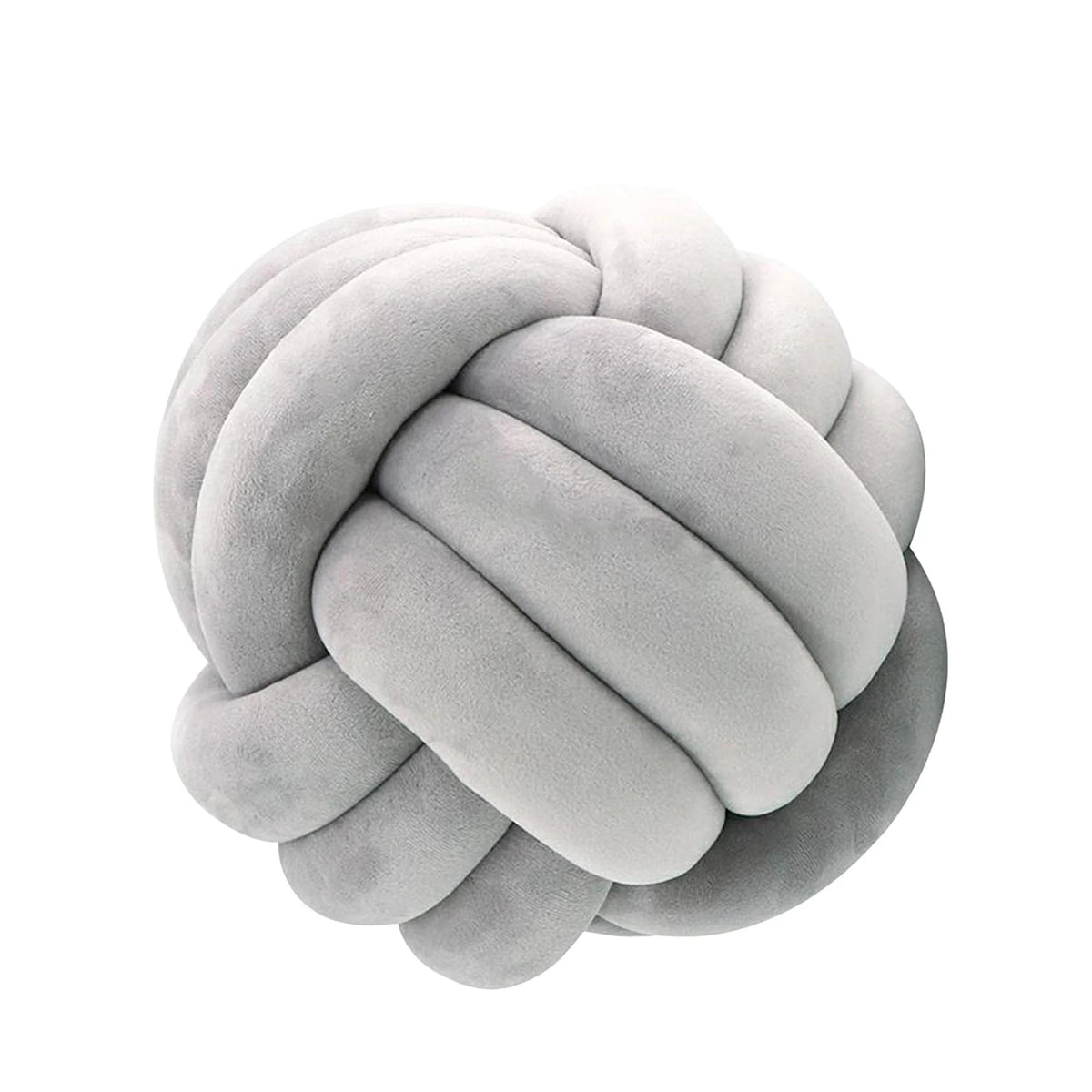 Chunky Rope Knot Textured Throw Pillow