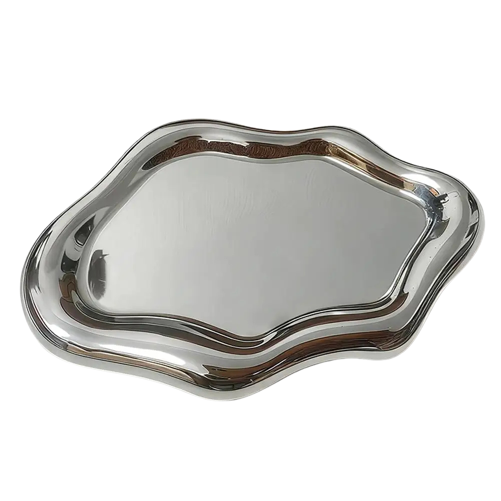 Cloud Shaped Catchall Tray Desk and Nightstand Organizer