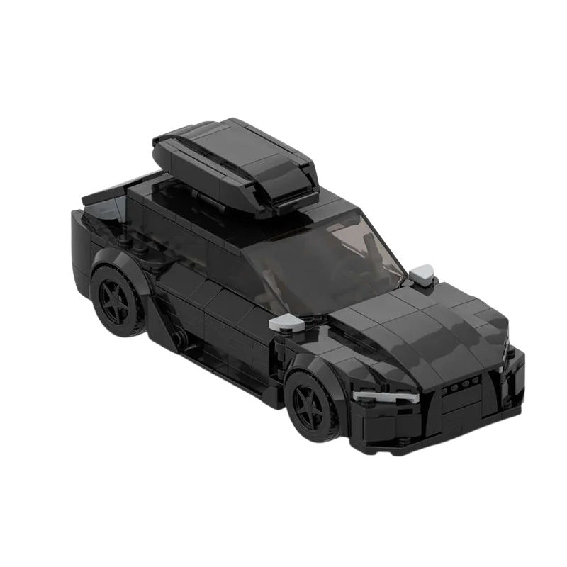 Mini Brick Build Sports Car Building Block Model Set