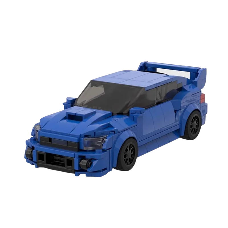 Mini Brick Build Sports Car Building Block Model Set