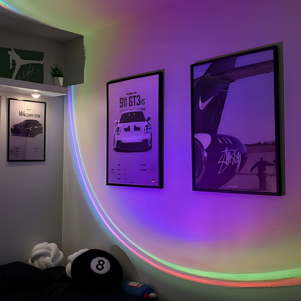 Sunset Projection Aesthetic Gradient Night Light Lamp
