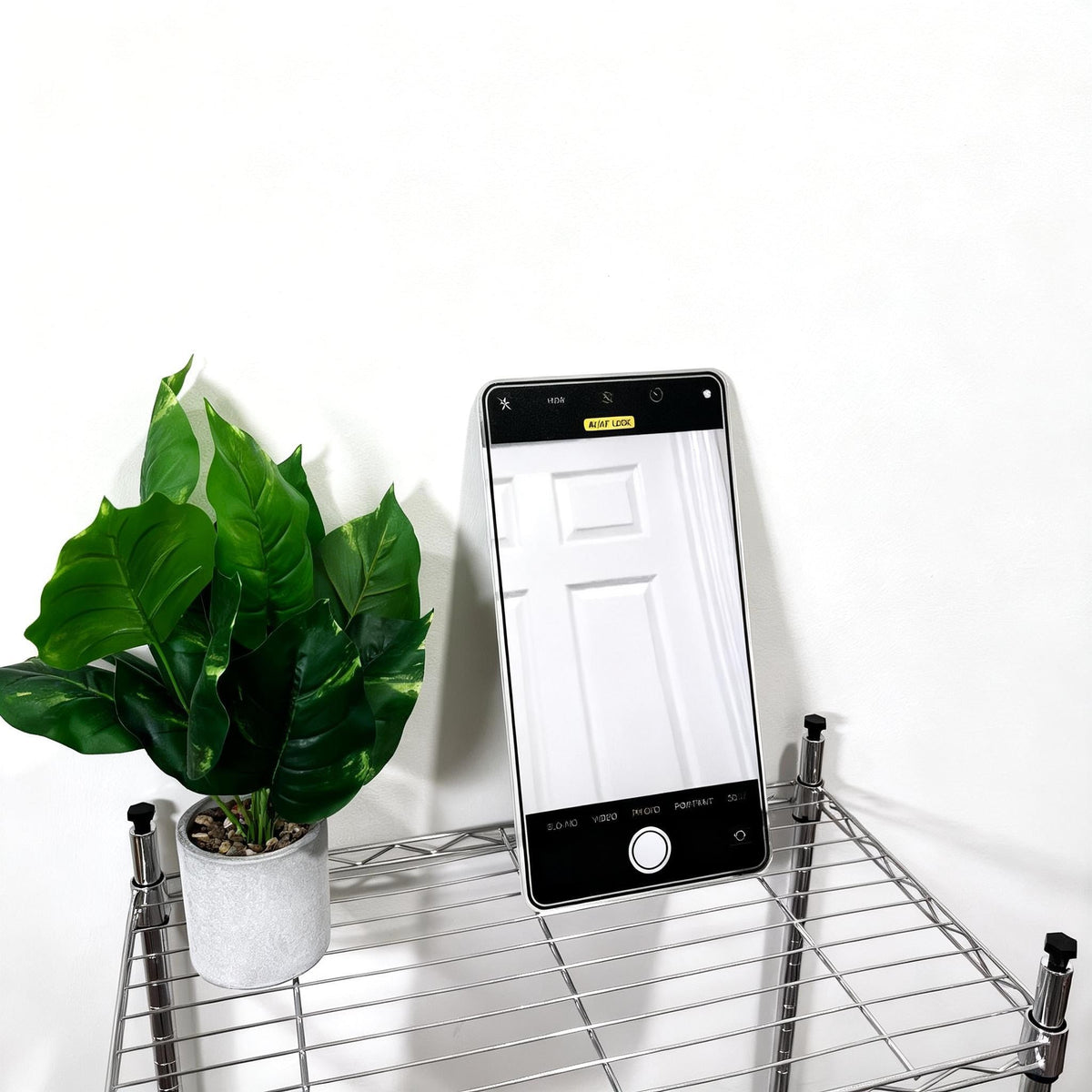 Smartphone Camera Shaped Wall Mirror Trendy Room Decor