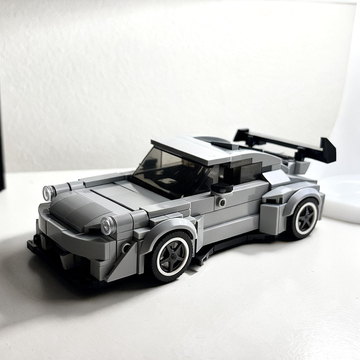 Mini Brick Build Sports Car Building Block Model Set