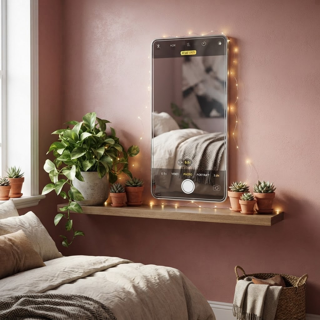 Smartphone Camera Mirror lifestyle