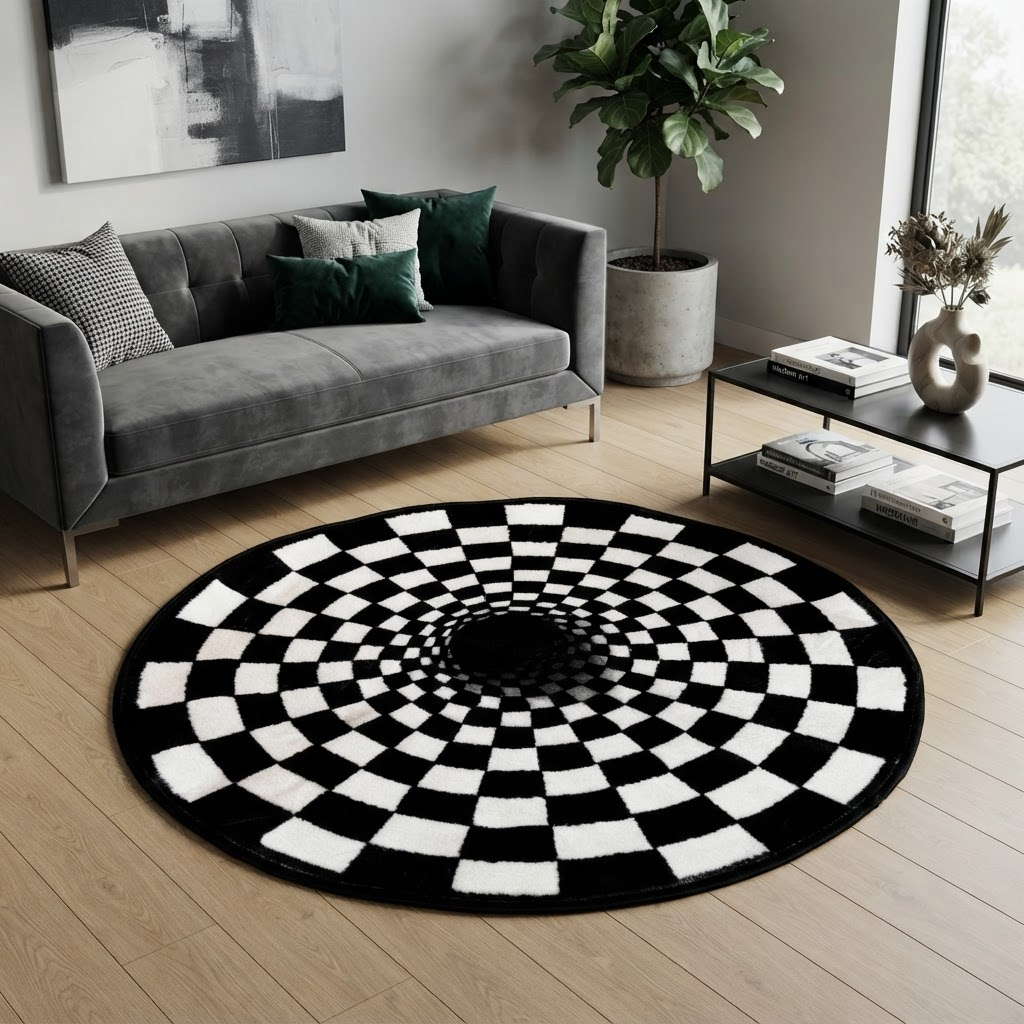 Illusion Rug lifestyle