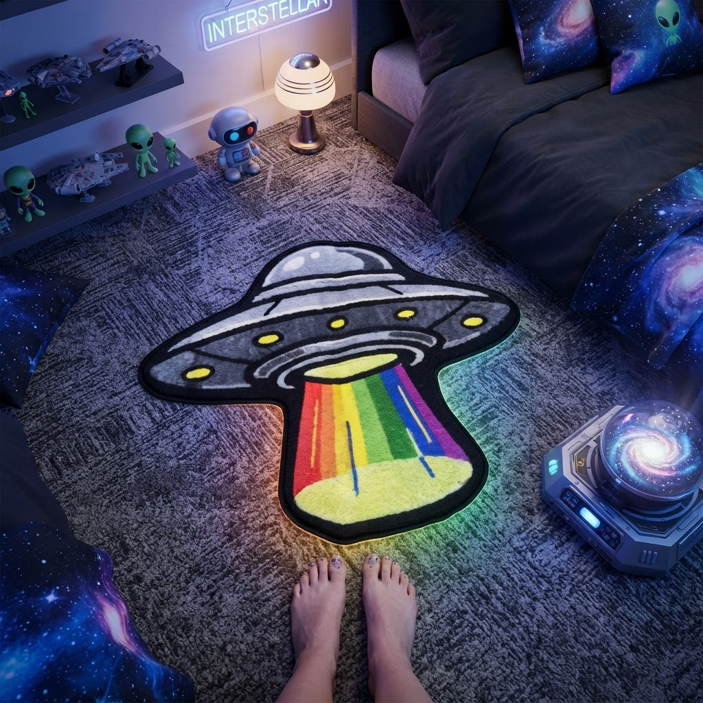 UFO Rug lifestyle