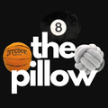 Novelty Throw Pillow Bundle Basketball 8 Ball and Knot Set